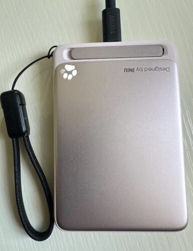 Power Bank INIU MagSafe Qi2 30W Bianco | 10000mAh Ultra-Sottile photo review