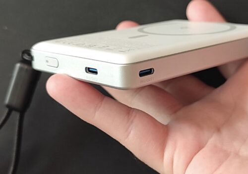 Power Bank INIU MagSafe Qi2 30W Bianco | 10000mAh Ultra-Sottile photo review